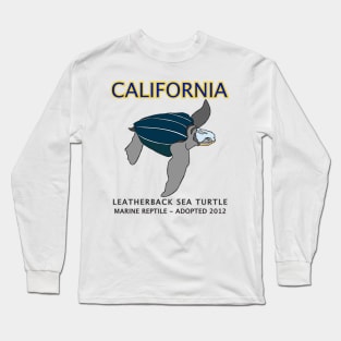 California - Leatherback Sea Turtle - Original Long Sleeve T-Shirt